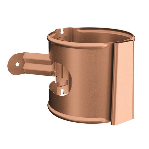 Lindab Copper Down Pipe Bracket (75mm - 120mm) - Aluminium Gutters Direct