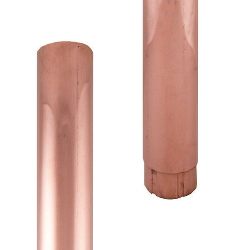 Lindab Copper Downpipe (75mm - 120mm) - Aluminium Gutters Direct
