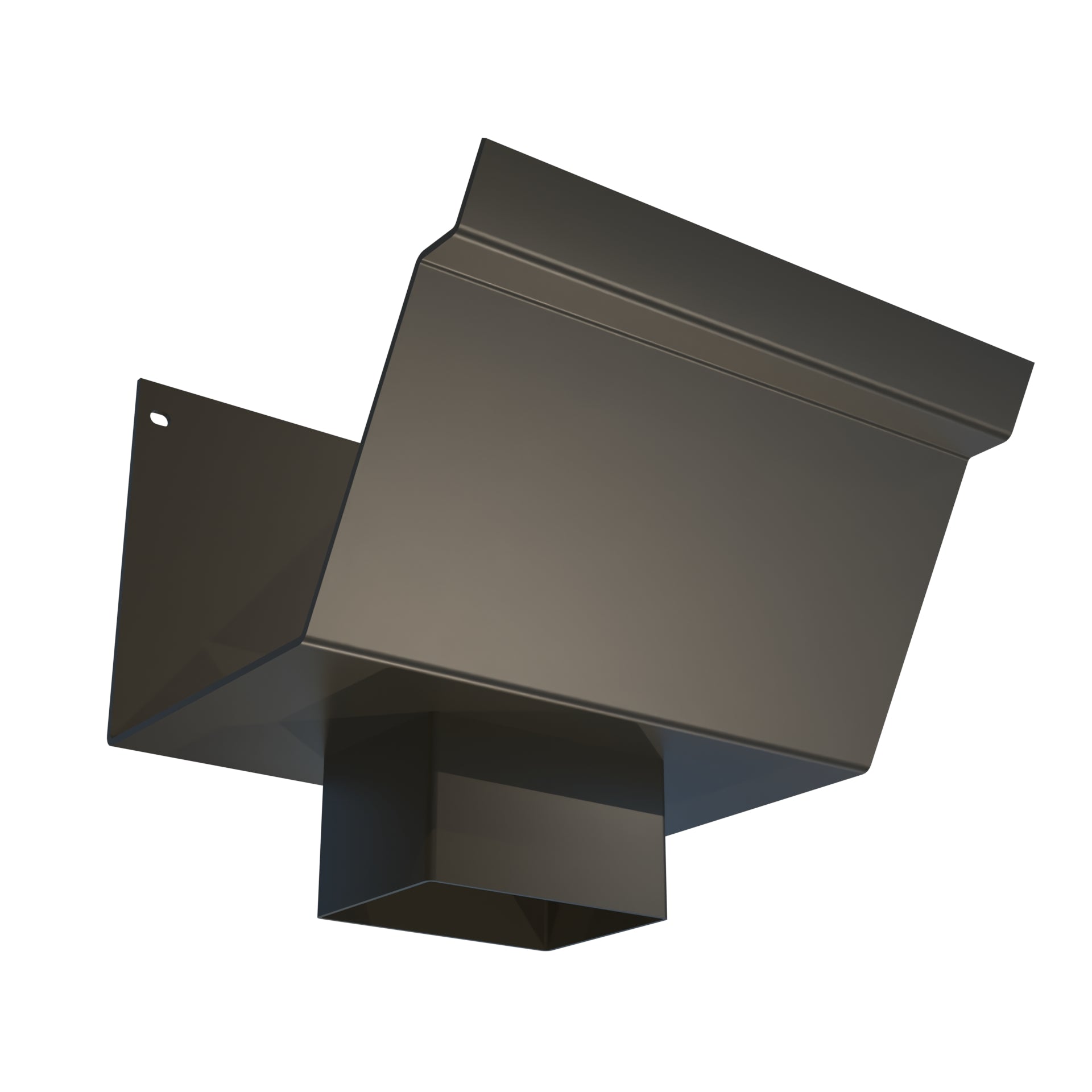 Dales Nene 2 (235x150) - Outlet 76.2 x 101.6mm - Aluminium Gutters Direct