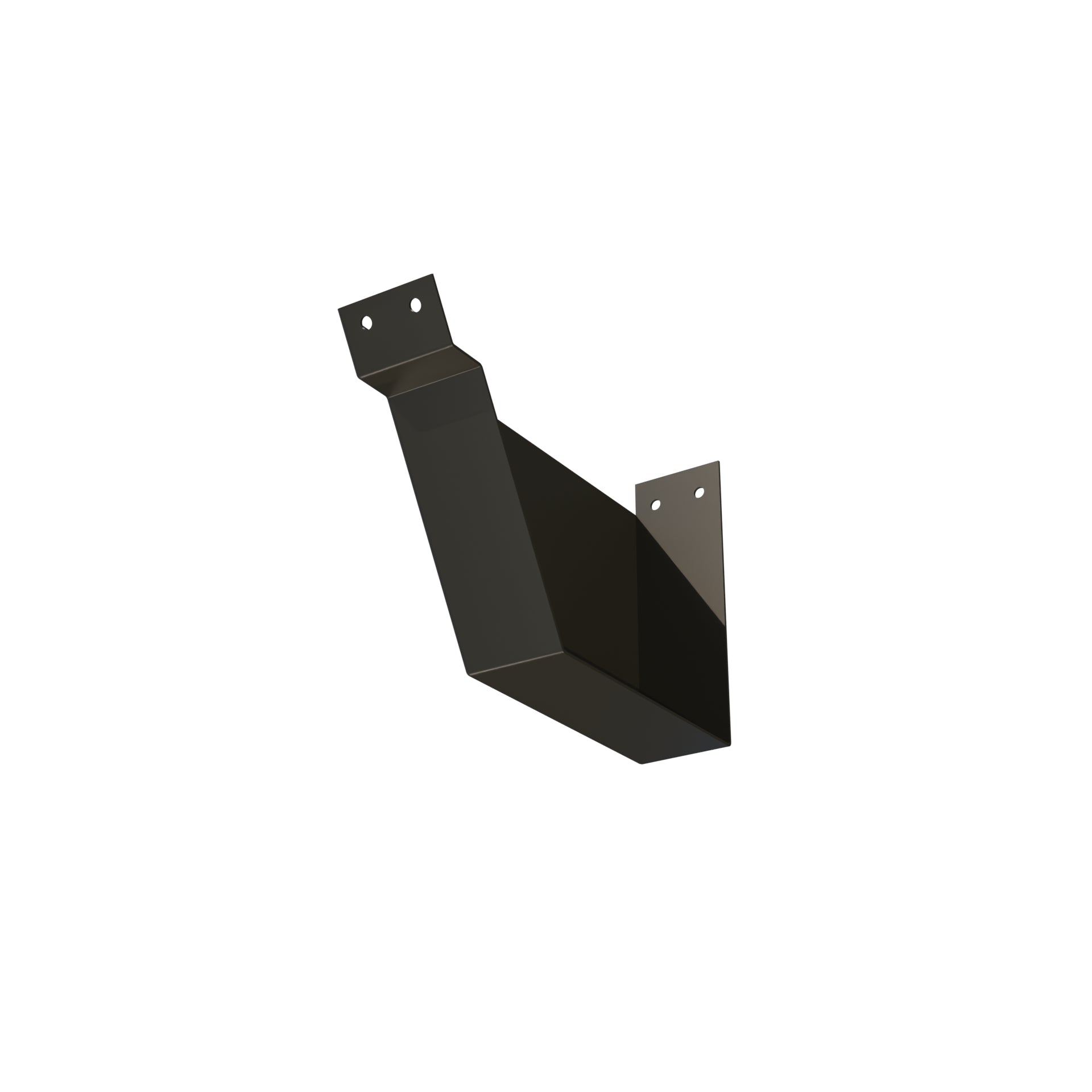 Dales Nene 2 (235x150) - Left Hand Stopend - Aluminium Gutters Direct