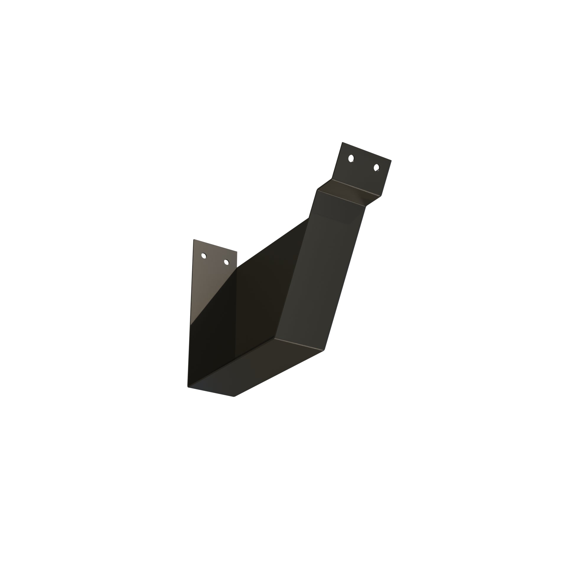 Dales Nene 2 (235x150) - Right Hand Stopend - Aluminium Gutters Direct