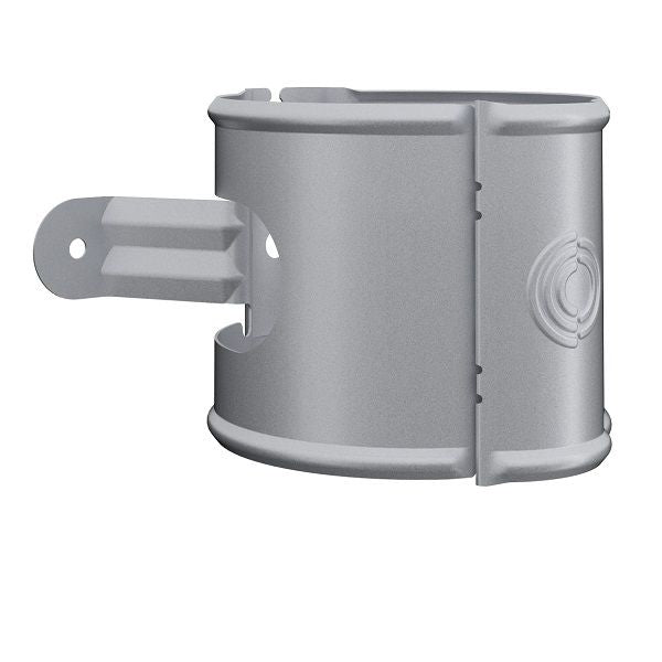 Lindab Painted Steel Universal Pipe Bracket (75mm - 120mm) - Aluminium Gutters Direct