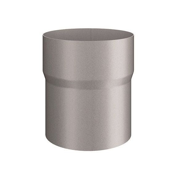 Lindab Painted Steel Pipe Connector (75mm - 120mm) - Aluminium Gutters Direct