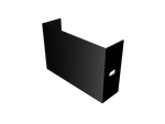 ARP Legion - (100x75-200x150mm) Box Gutter LH/RH Stop End - Aluminium Gutters Direct