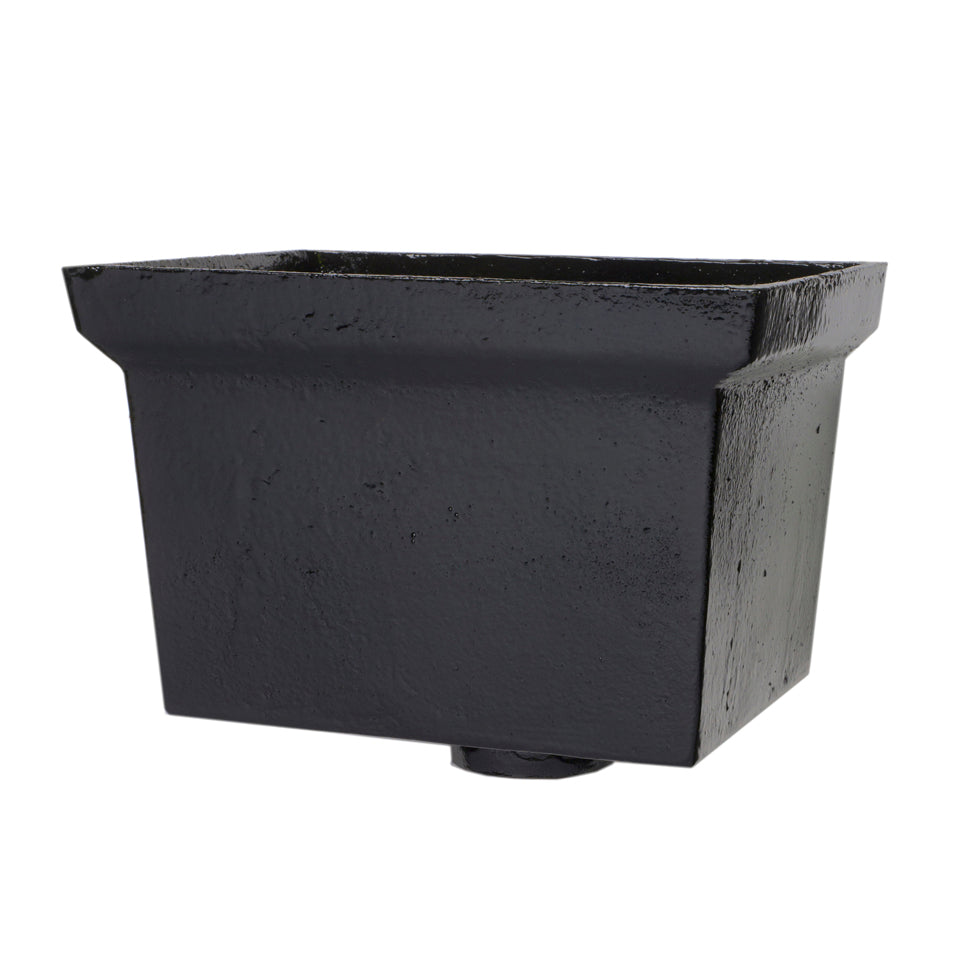Hargreaves - Cast Iron Hopper Head 305x250x200mm H460 Hopper - Aluminium Gutters Direct