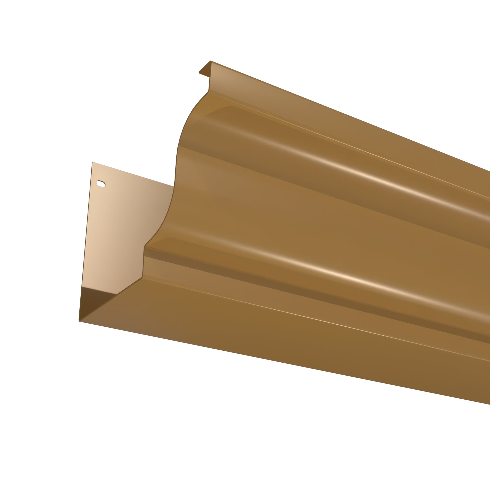Dales Severn (205x105) - Gutter 3m Lengths - Aluminium Gutters Direct
