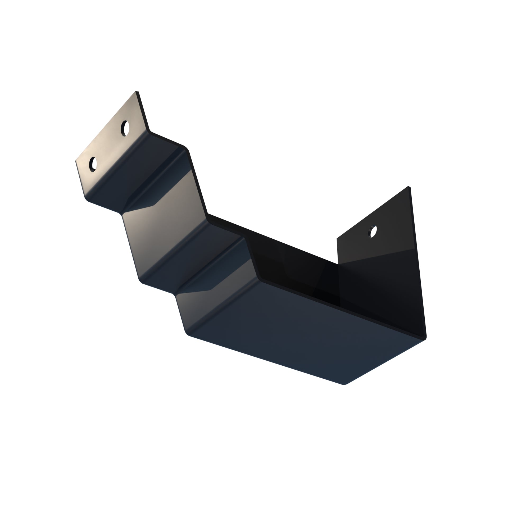 Dales Derwent (130x75) - Left Hand Stopend - Aluminium Gutters Direct