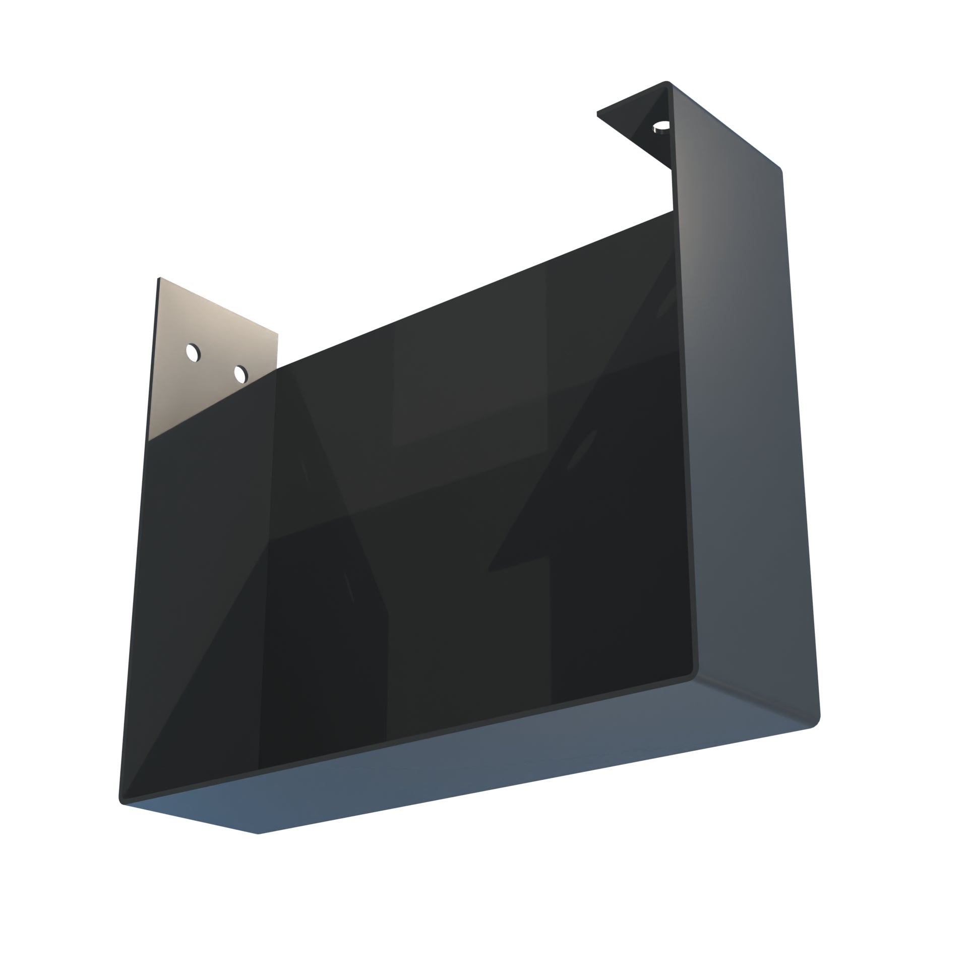 Dales Delta 150 (150x182) - Right Hand Stopend - Aluminium Gutters Direct