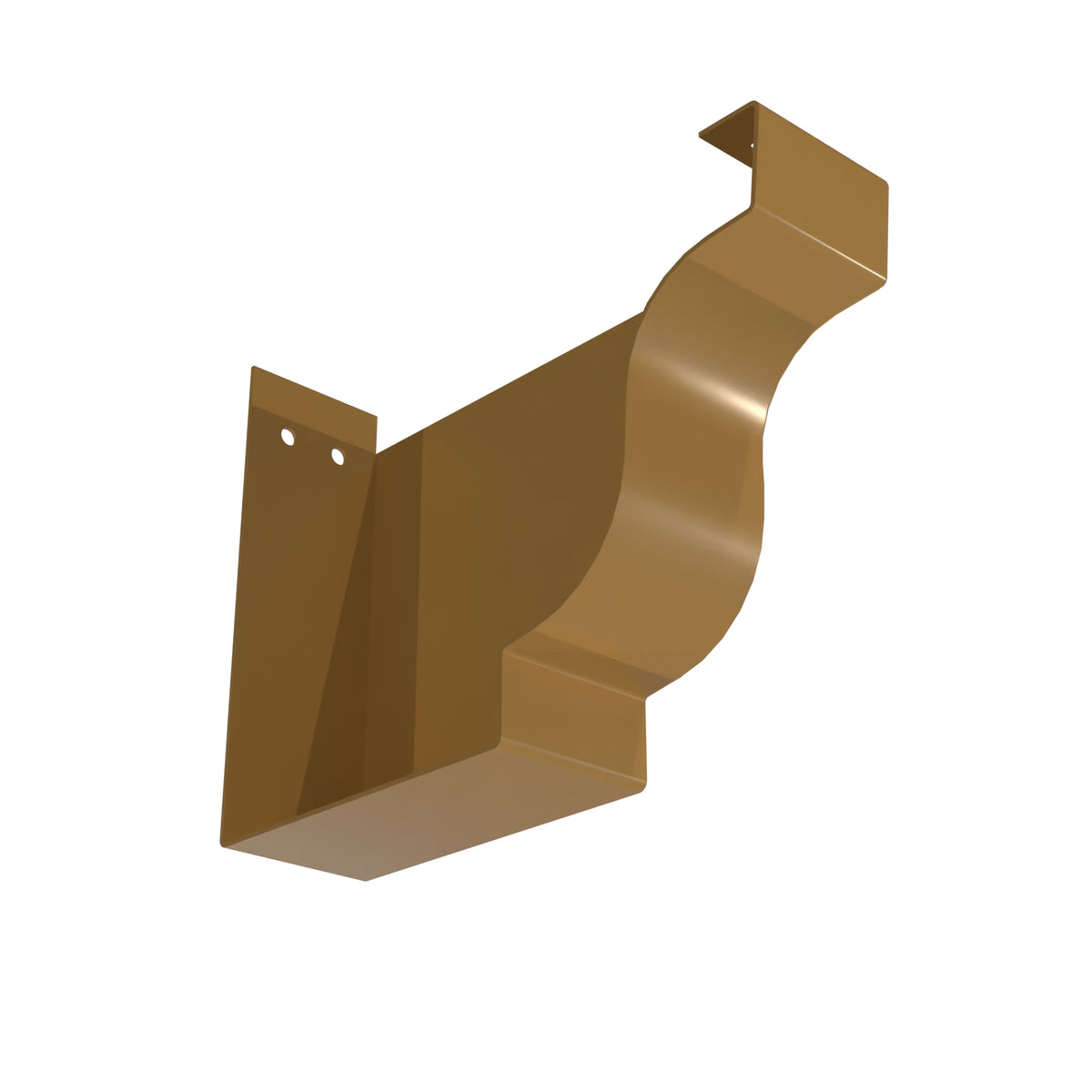 Dales Severn (205x105) - Right Hand Stopend - Aluminium Gutters Direct