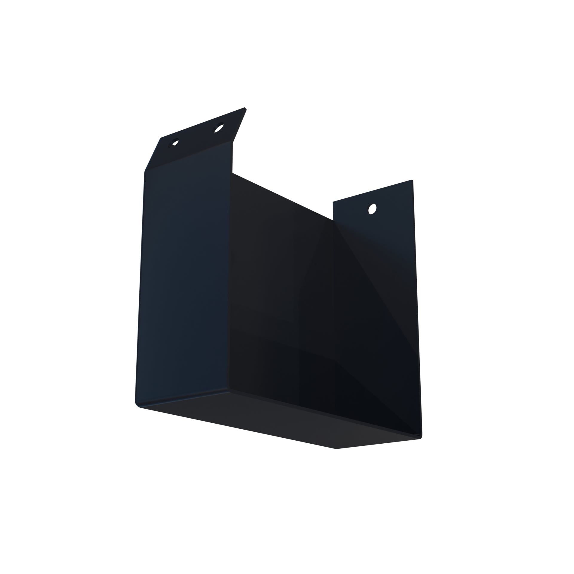 Dales System 120 (175x145) - Left Hand Stopend - Aluminium Gutters Direct