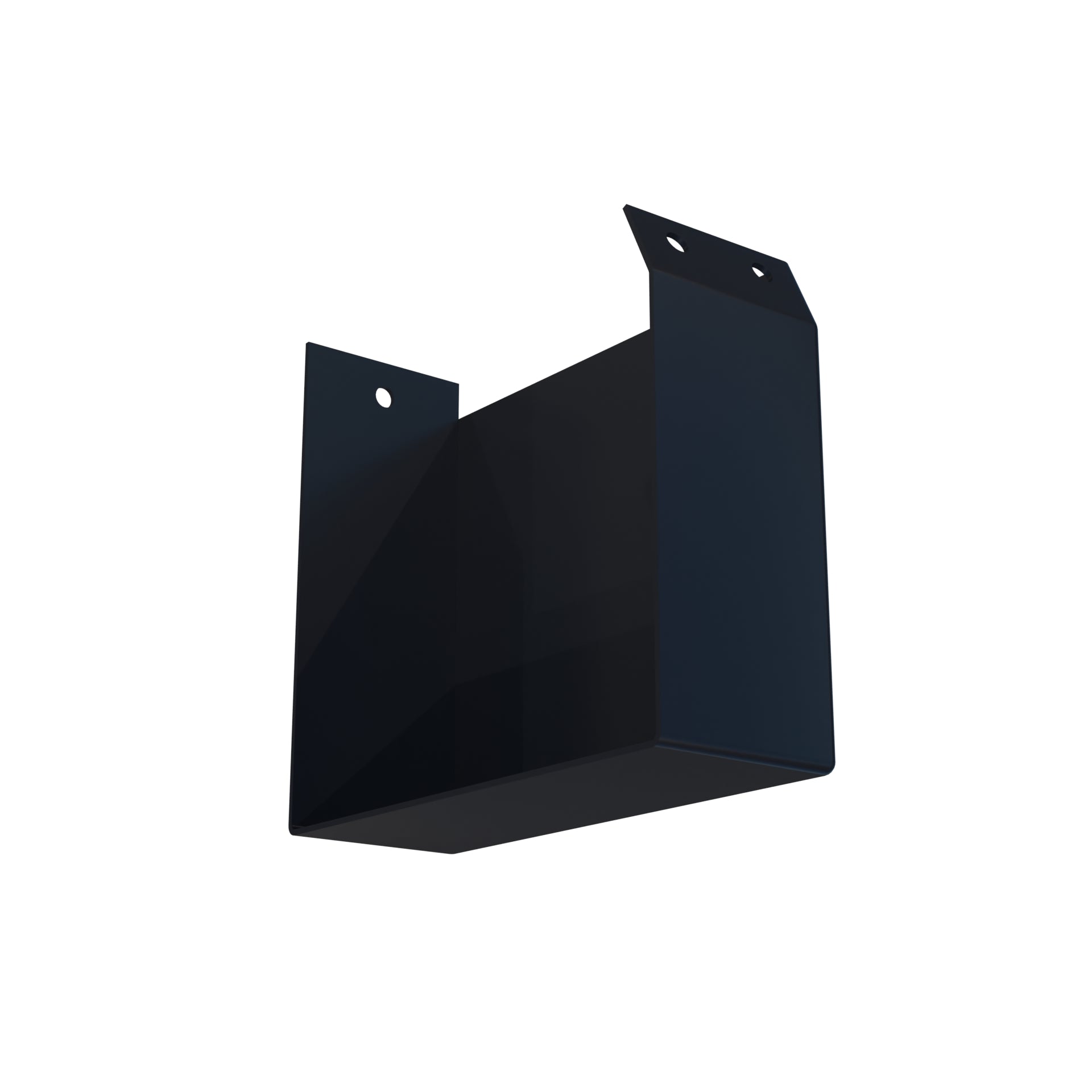 Dales System 120 (175x145) - Right Hand Stopend - Aluminium Gutters Direct