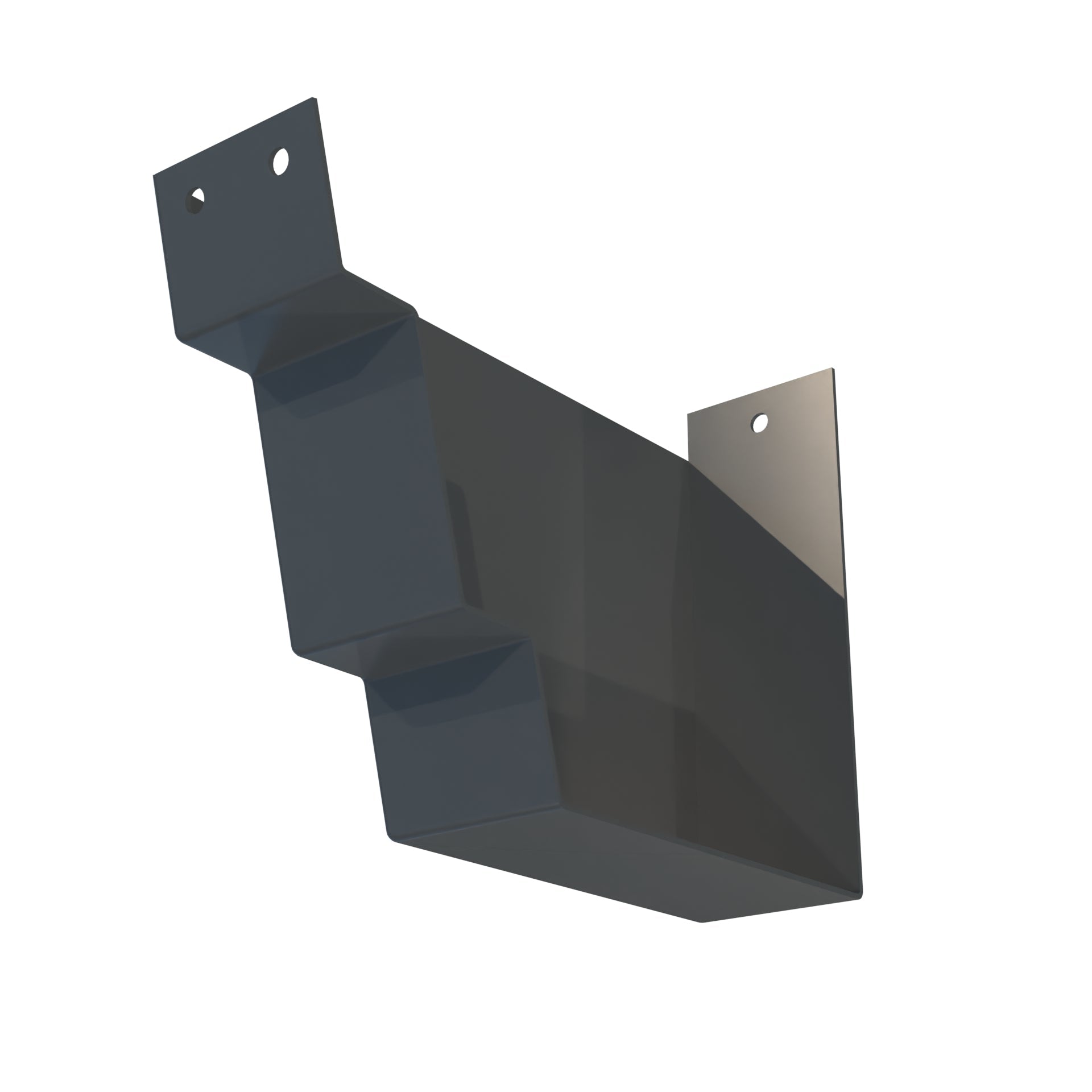 Dales Trent (200x150) - Left Hand Stopend - Aluminium Gutters Direct