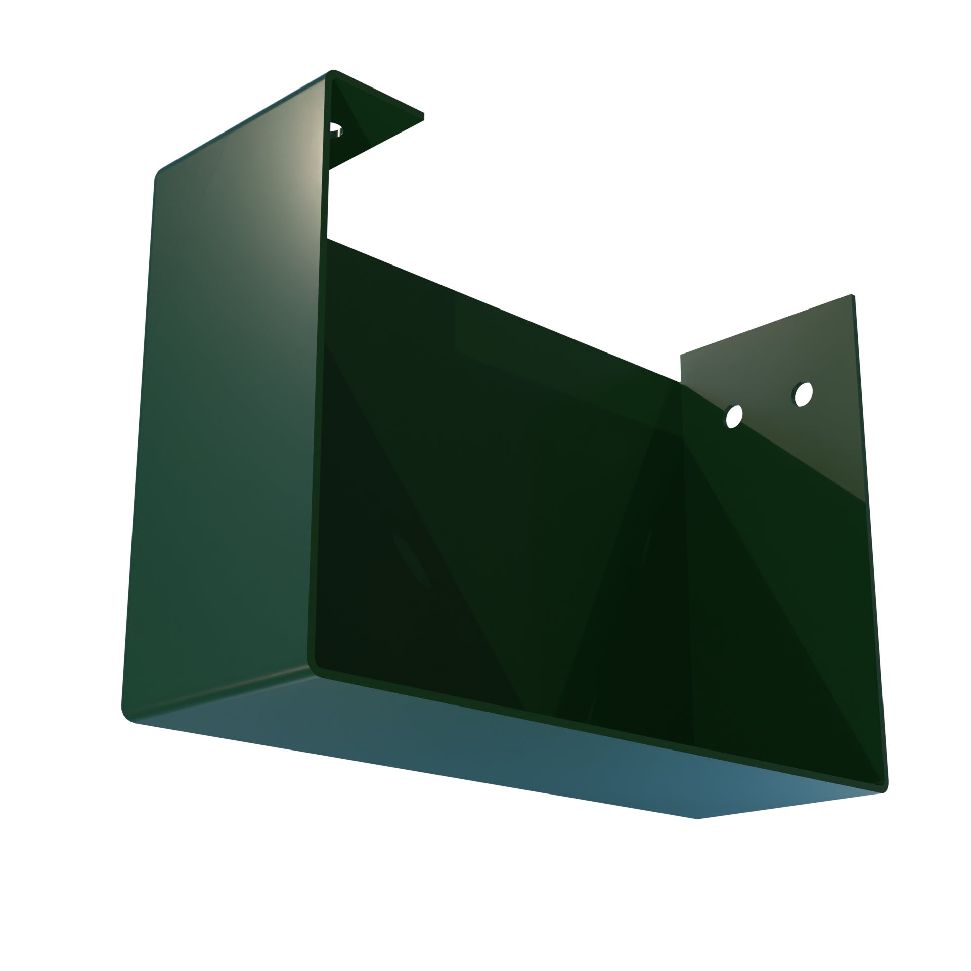 Dales Delta 100 (100x150) - Left Hand Stopend - Aluminium Gutters Direct