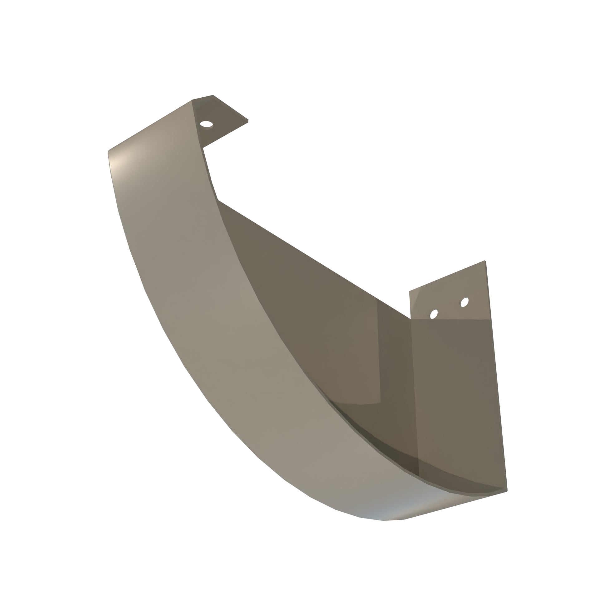 Dales HR215 (215x120) - Left Hand Stopend - Aluminium Gutters Direct