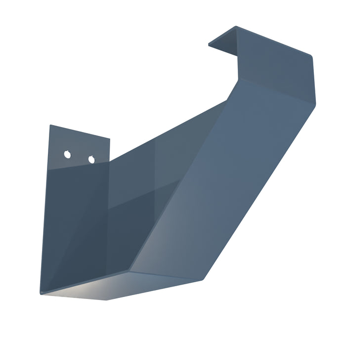 Dales Torent 1 (205x125) - Right Hand Stopend - Aluminium Gutters Direct