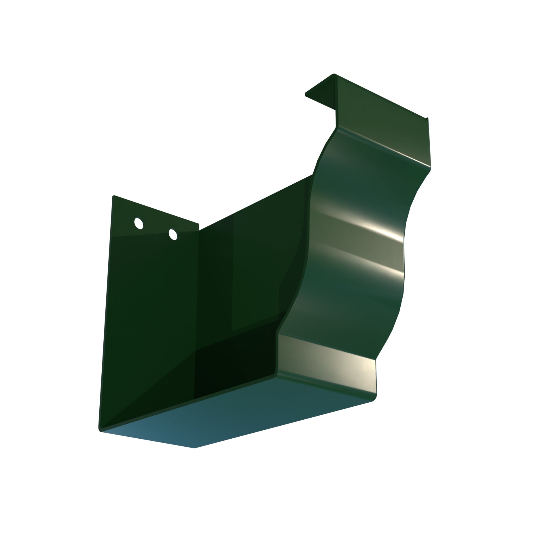 Dales Dove (148x110) - Right Hand Stopend - Aluminium Gutters Direct