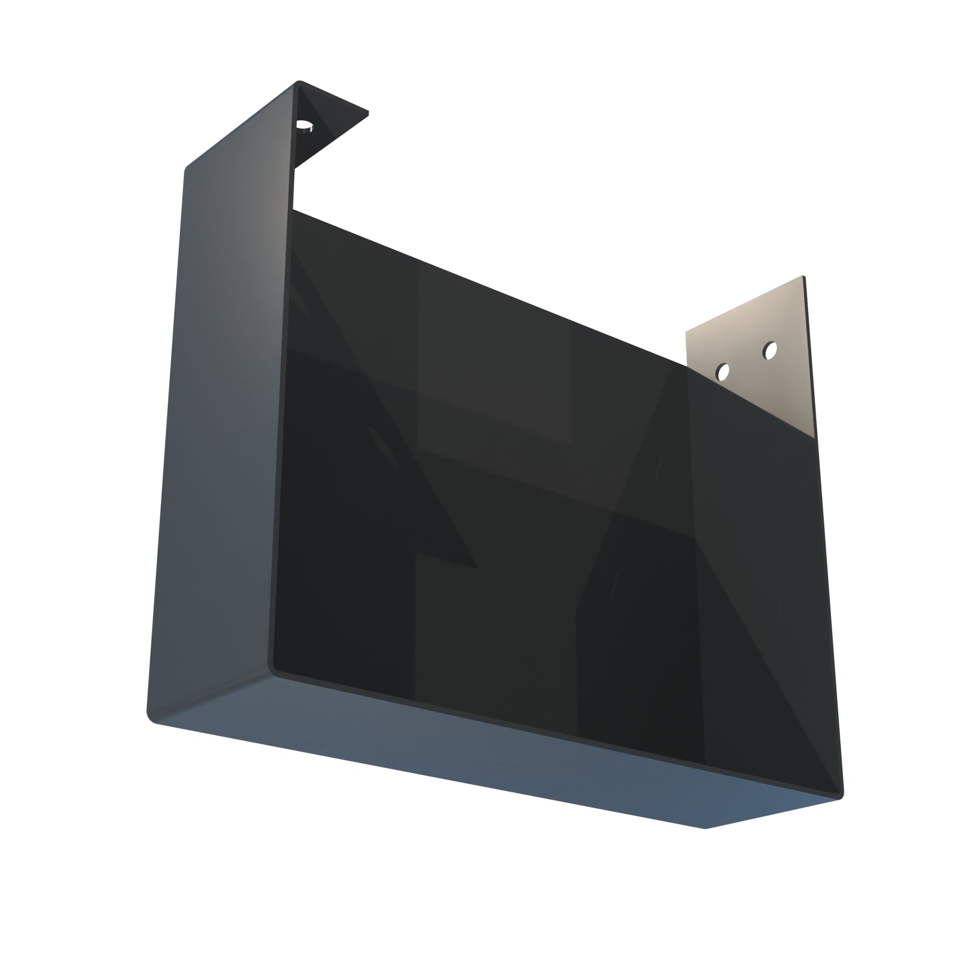 Dales Delta 150 (150x182) - Left Hand Stopend - Aluminium Gutters Direct