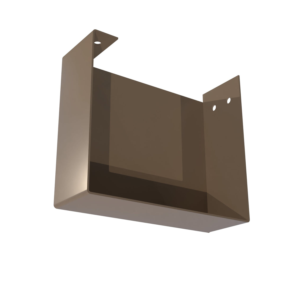 Dales Delta 125 (125x150) - Left Hand Stopend - Aluminium Gutters Direct