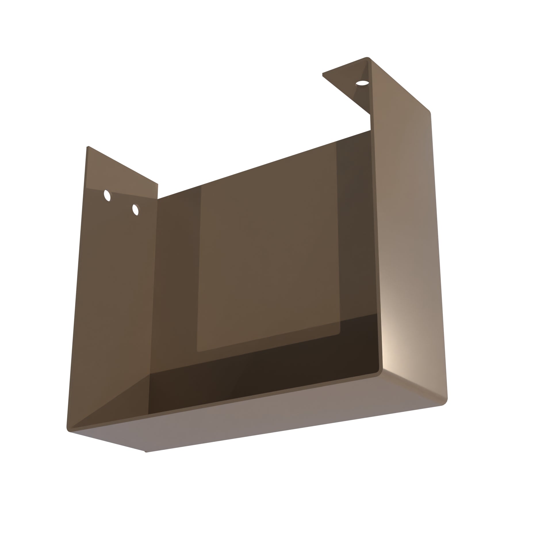 Dales Delta 125 (125x150) - Right Hand Stopend - Aluminium Gutters Direct