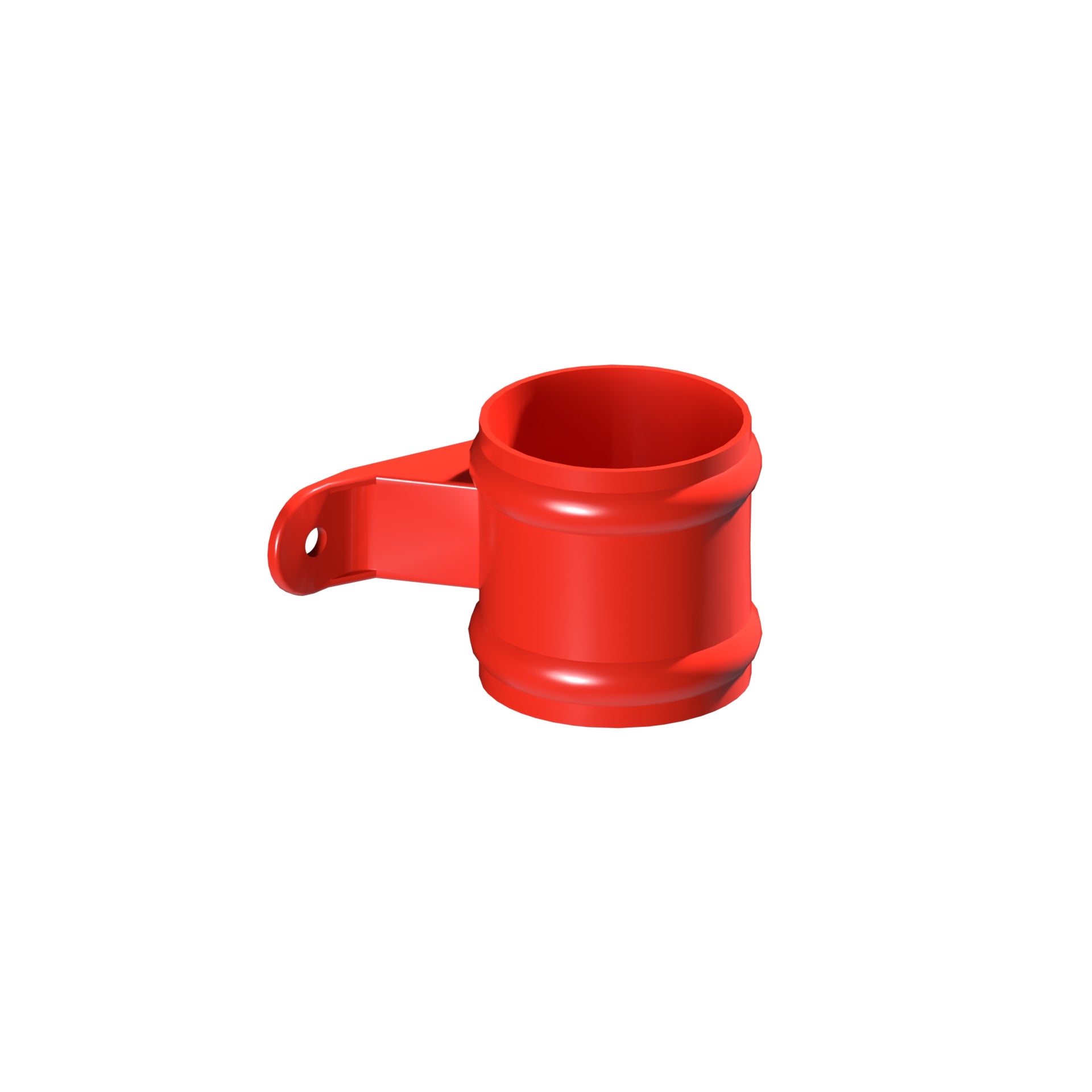 Dales Traditional Round 76.2mm   Dia Downpipe - Eared Cast Collar