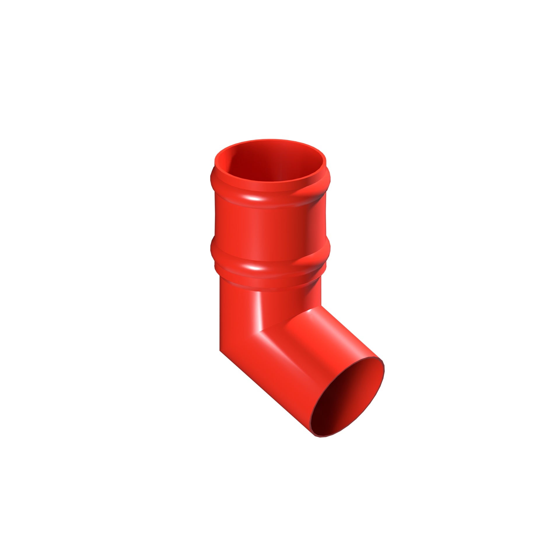 Dales Traditional Round 76.2mm Dia Downpipe - Standard Pipe Elbow 112.5 Degree CW Cast Collar