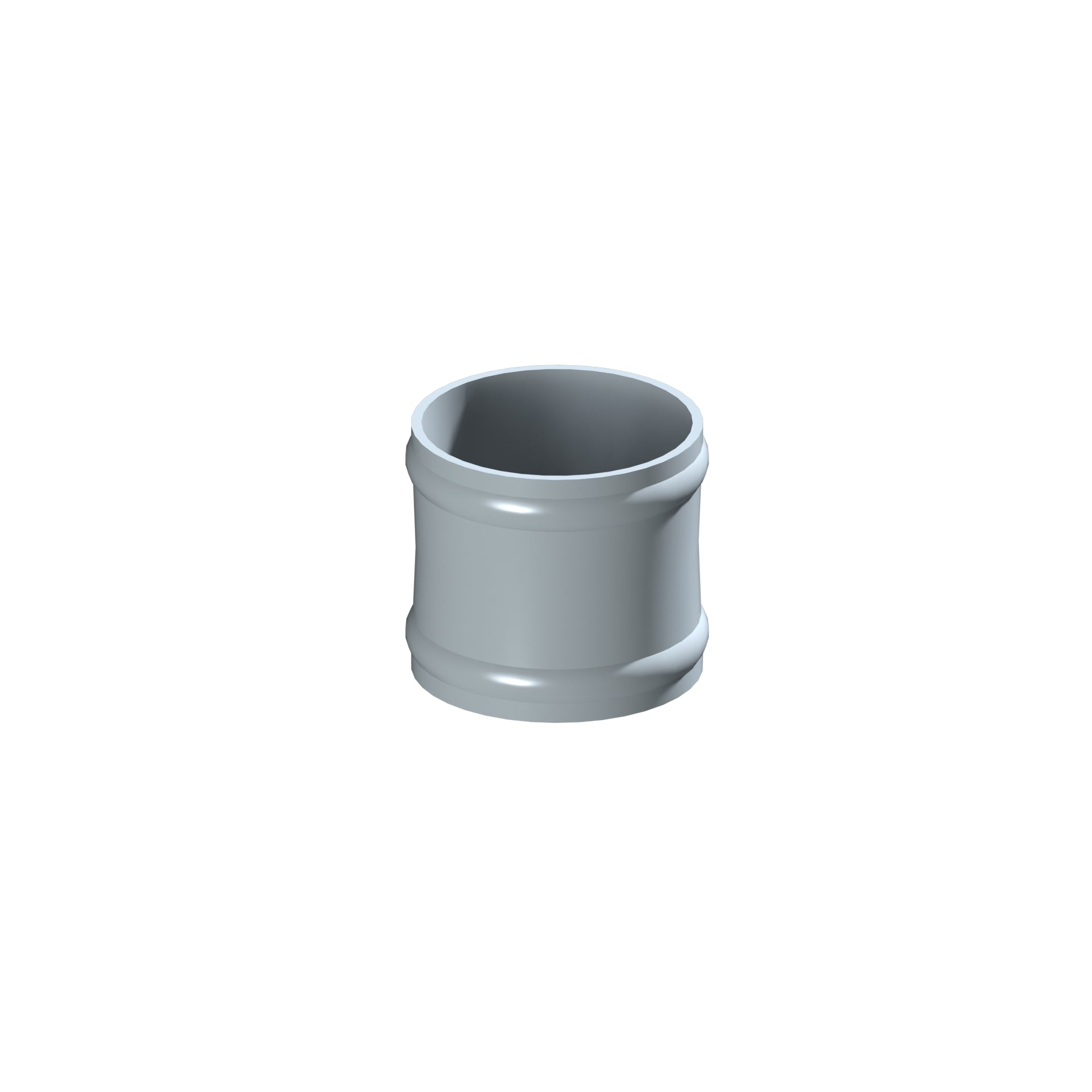 Dales Traditional Round 101.6mm  Dia Downpipe - Eared Cast Collar