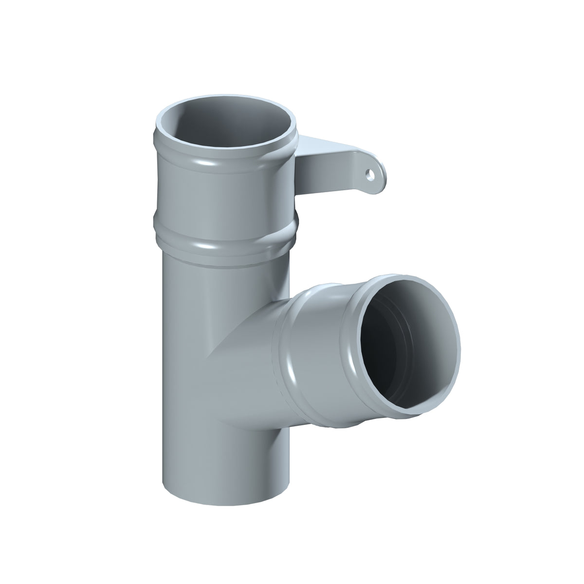 Dales Traditional Round 101.6mm Dia Downpipe - (Right Hand) 112.5 Degree Pipe Branch CW Socket