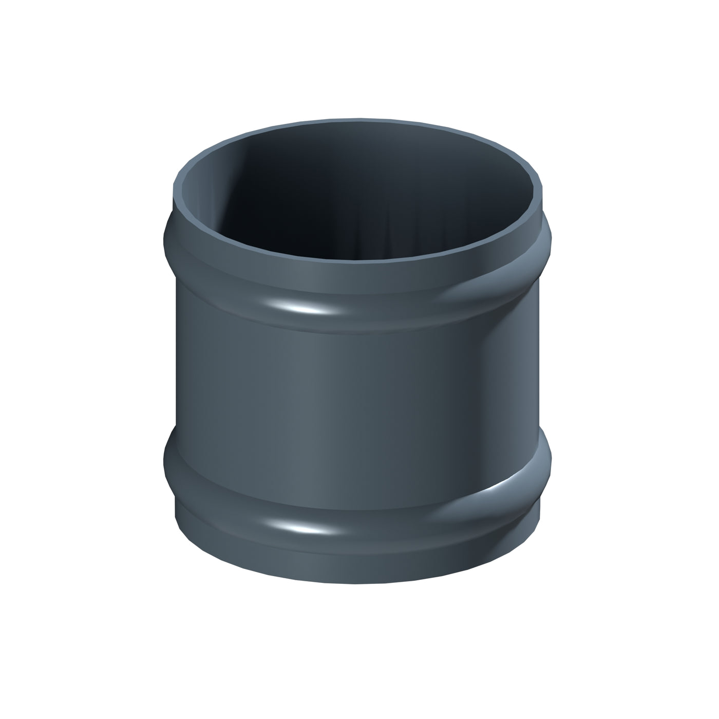 Dales Traditional Round 152.4mm Dia Downpipe - Pipe Connector Cast Col