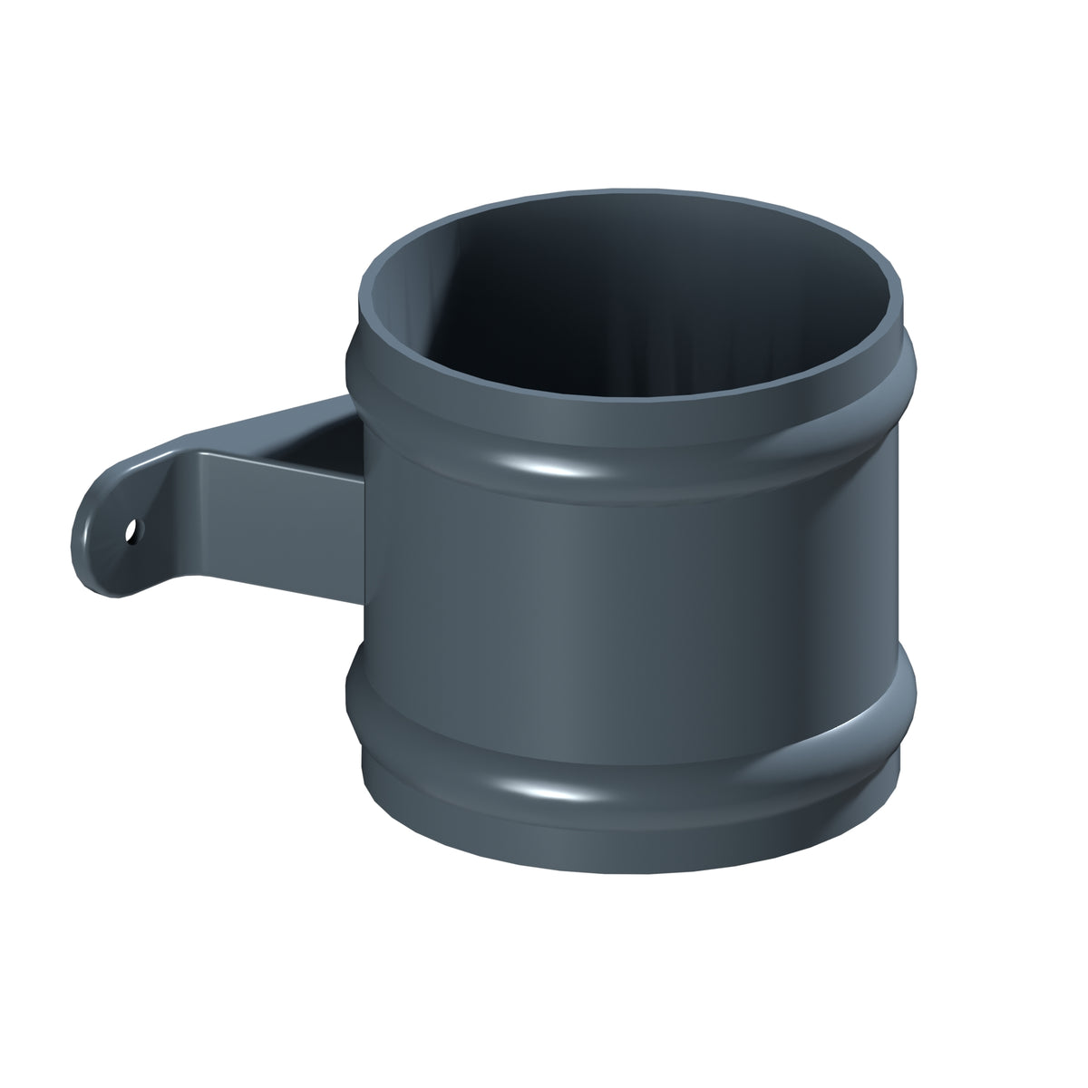 Dales Traditional Round 152.4mm Dia Downpipe - Eared Cast Collar
