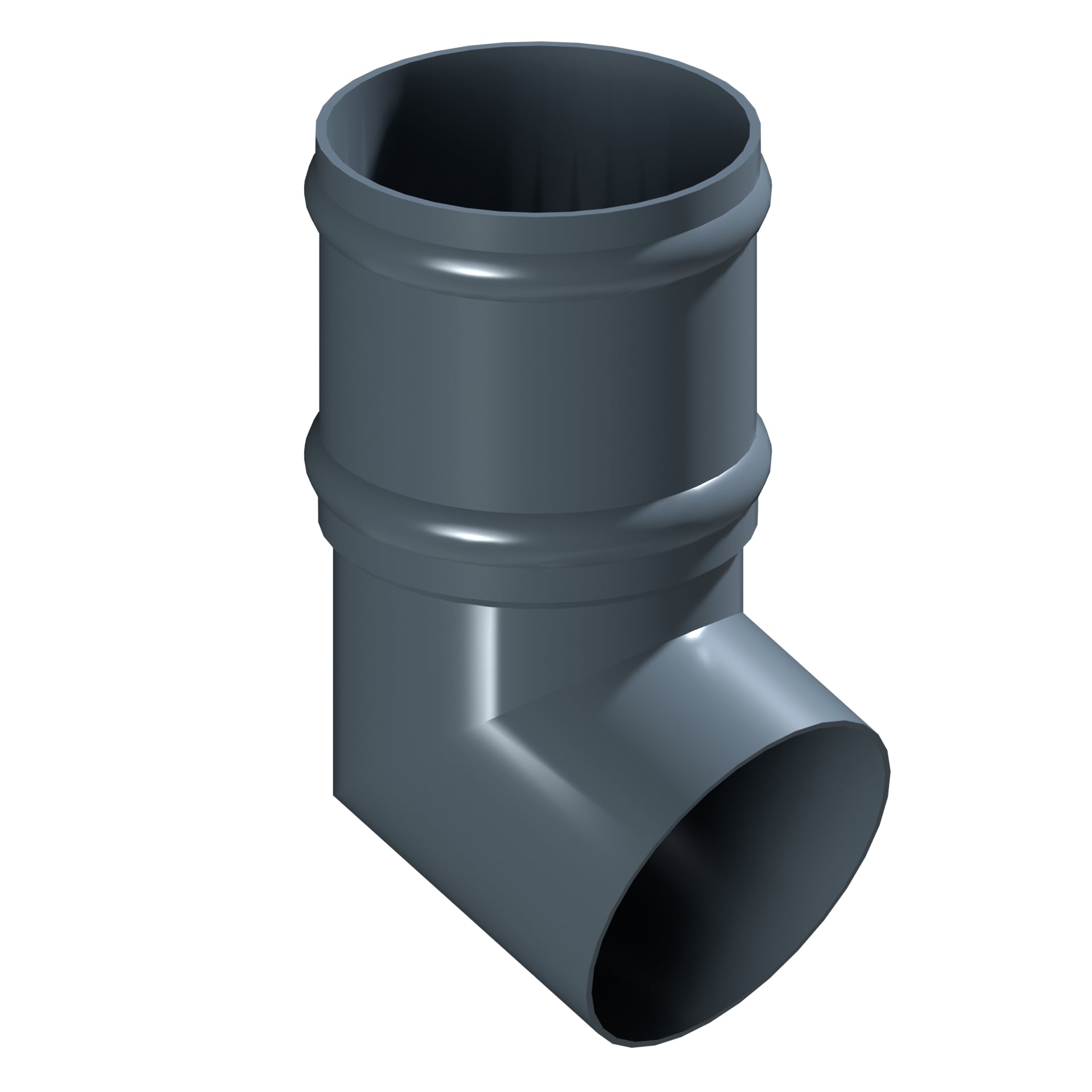 Dales Traditional Round 152.4mm Dia Downpipe - Standard Pipe Elbow 112.5 Degree CW Cast Collar