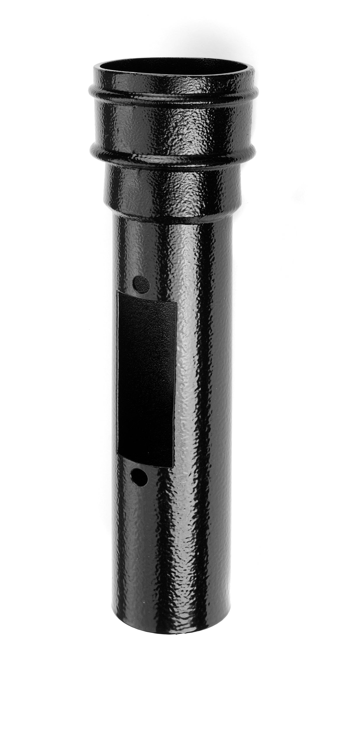 Alumasc Heritage - Round Circular Cast Aluminium Socketed Access Pipe Without Ears - Aluminium Gutters Direct