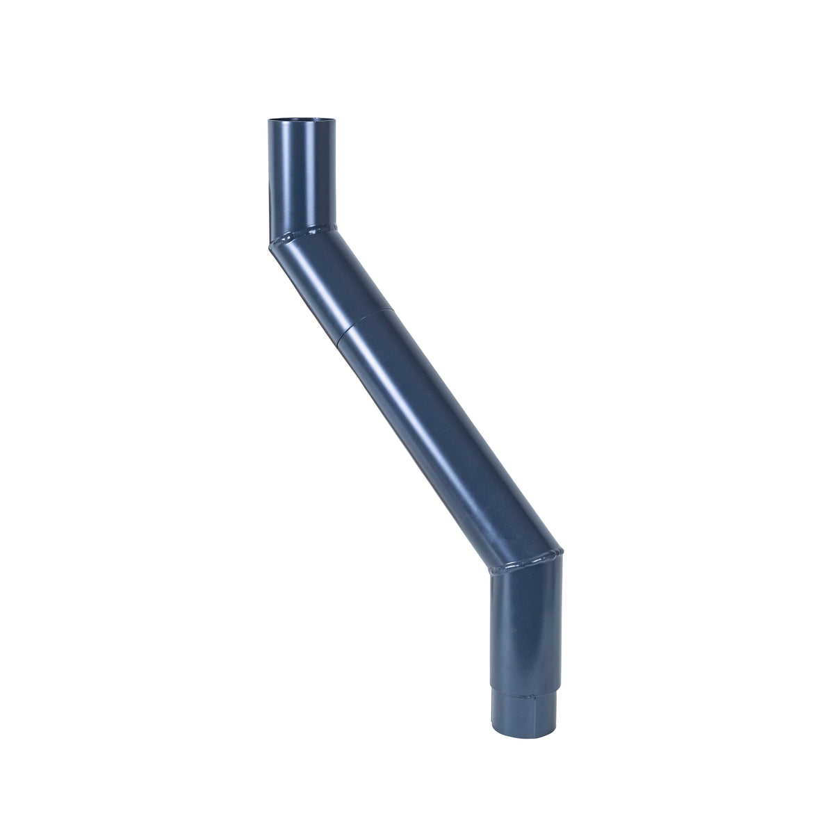 Alumasc Flushjoint - Circular Extruded Aluminium 135 Degree 2 Part Offset - Aluminium Gutters Direct