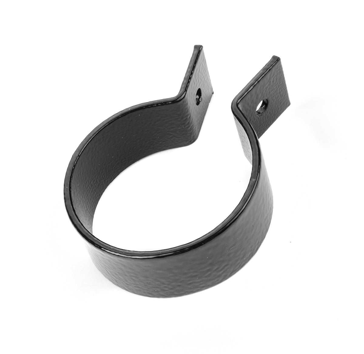 Alumasc Heritage - Round Circular Cast Aluminium Pipe Clip Small Base - Aluminium Gutters Direct