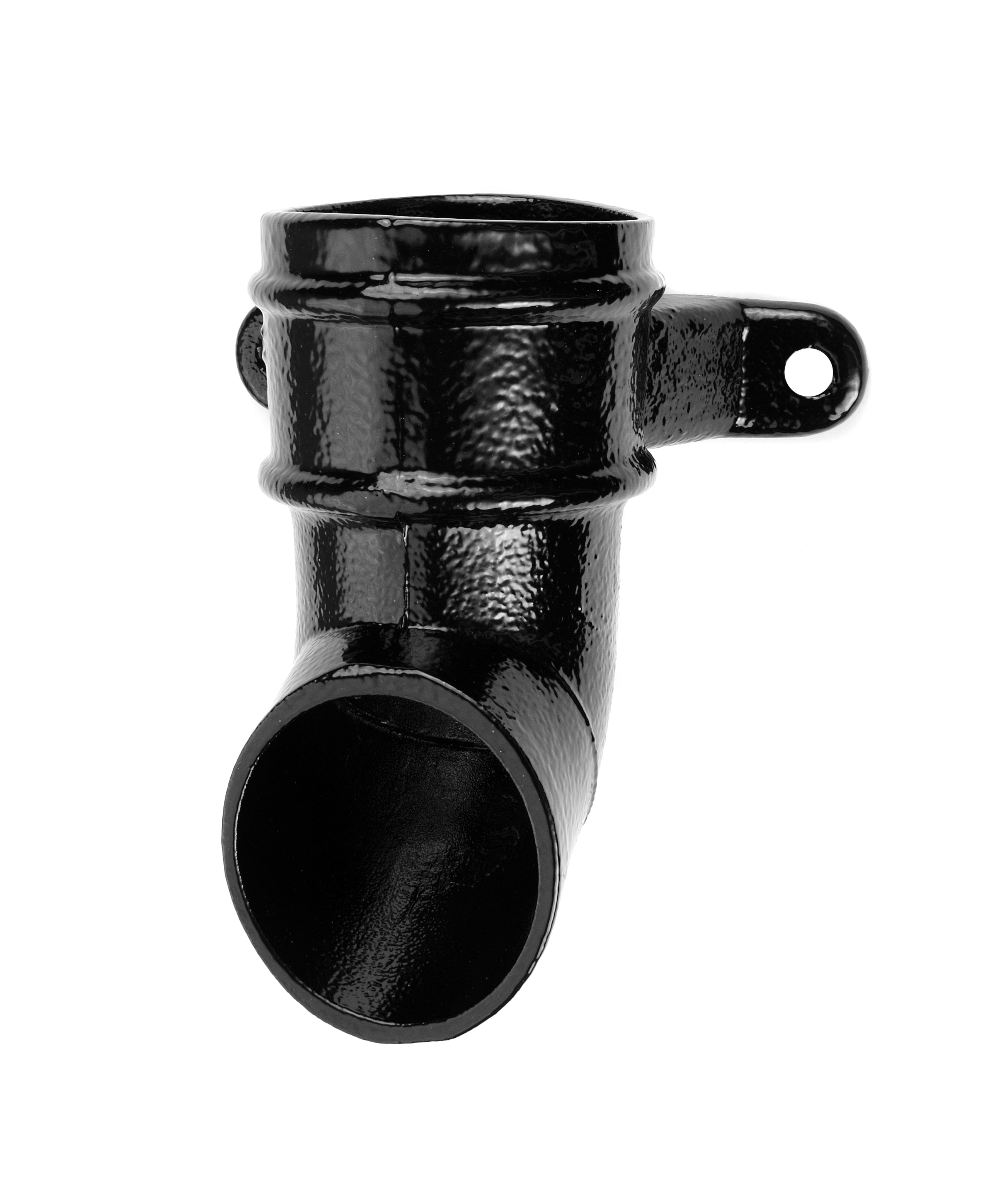 Alumasc Heritage - Round Circular Cast Aluminium Socketed Shoe With Ears - Aluminium Gutters Direct