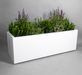 Alumasc Skyline Aluminium Planters - 500mm Depth Planter Range - Aluminium Gutters Direct