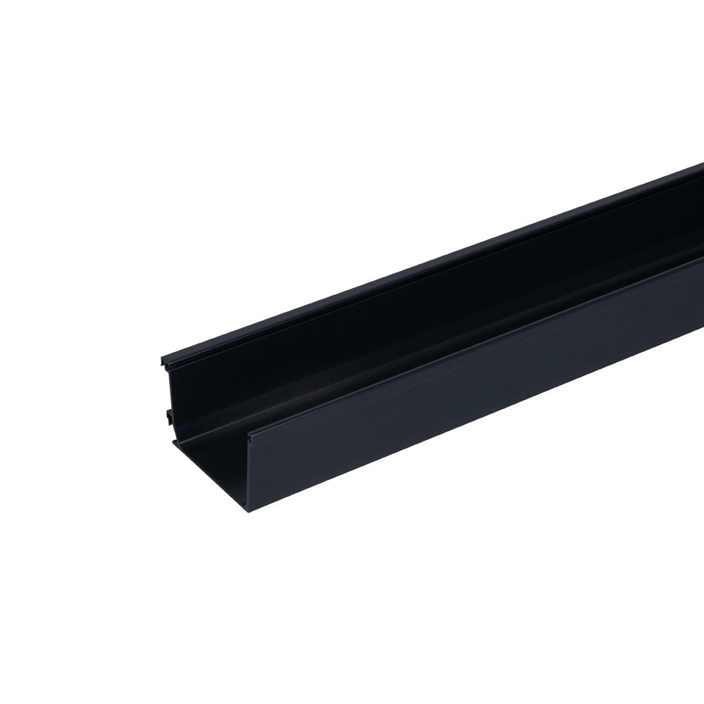 Aluminium Square Gutter Alumasc Aqualine - Box Extruded Aluminium Gutter x 3m Assemblies