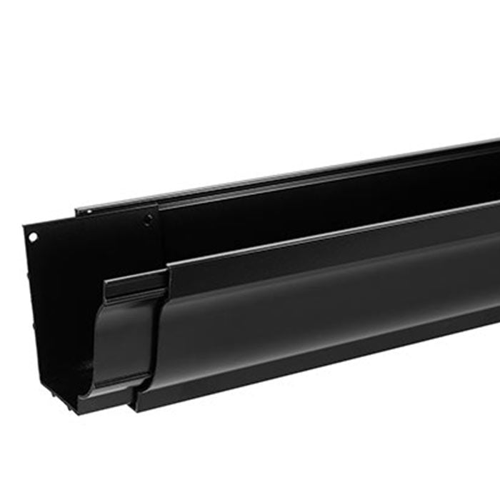 Alumasc AX SnapFix - Moulded Extruded Aluminium Gutters Assemblies x 1m - Aluminium Gutters Direct