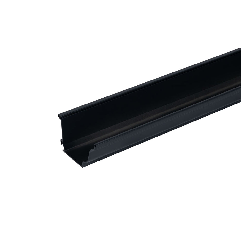 Aluminium Square Gutter Alumasc Aqualine - Moulded Extruded Aluminium Gutter x 3m