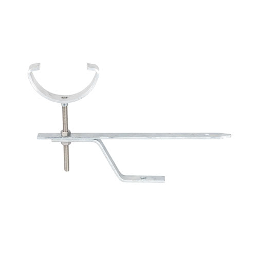 Alumasc AX SnapFix - Beaded Half Round Extruded Aluminium Rise and Fall Bracket - Aluminium Gutters Direct