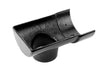 Alumasc Heritage - Half Round Cast Aluminium External Socket with Outlet Pipe - Aluminium Gutters Direct