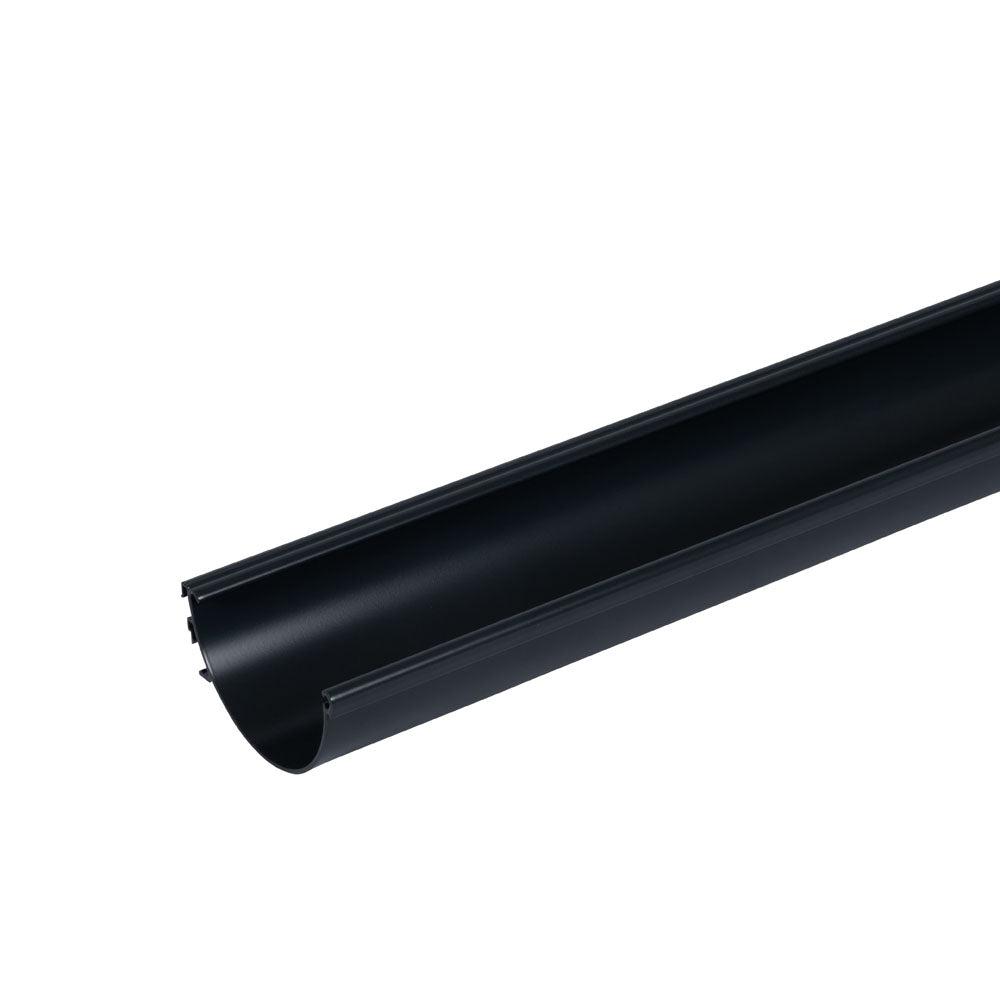 Alumasc Aqualine - Half Round Extruded Aluminium Gutter x 3m - Aluminium Gutters Direct