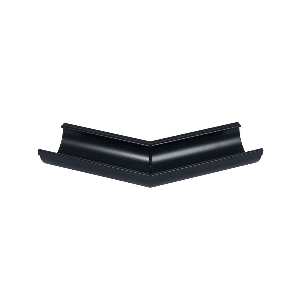 Alumasc Aqualine - Half Round Extruded Aluminium 135 Degrees External Angle - Aluminium Gutters Direct