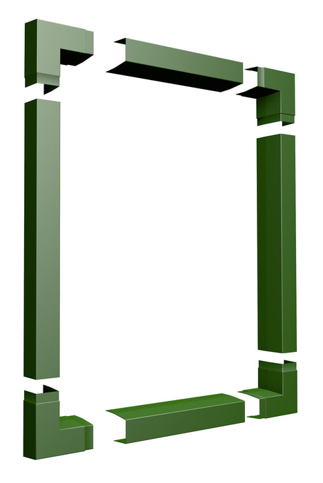 Alumasc Skyline DEEPLINE Aluminium Modular Component - Length - Aluminium Gutters Direct