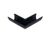 Alumasc Aqualine - Modern Extruded Aluminium External 90 Degree Angle - Aluminium Gutters Direct