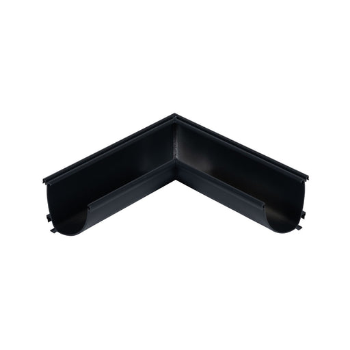 Alumasc Aqualine - Modern Extruded Aluminium Internal 90 Degree Angle - Aluminium Gutters Direct