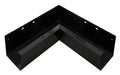 Alumasc GX - Smooth Box Pressed Aluminium 90 Degree Internal Angle - Aluminium Gutters Direct