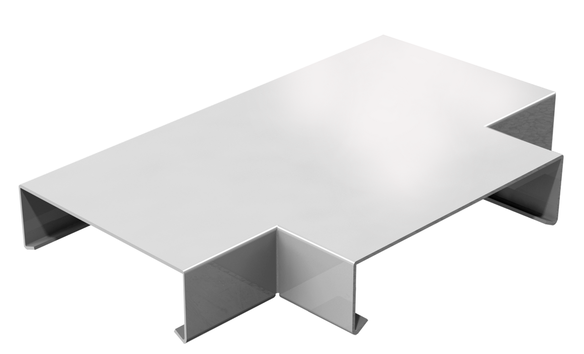 Alumasc Skyline Aluminium Coping - 90 Degree T Junction - Aluminium Gutters Direct