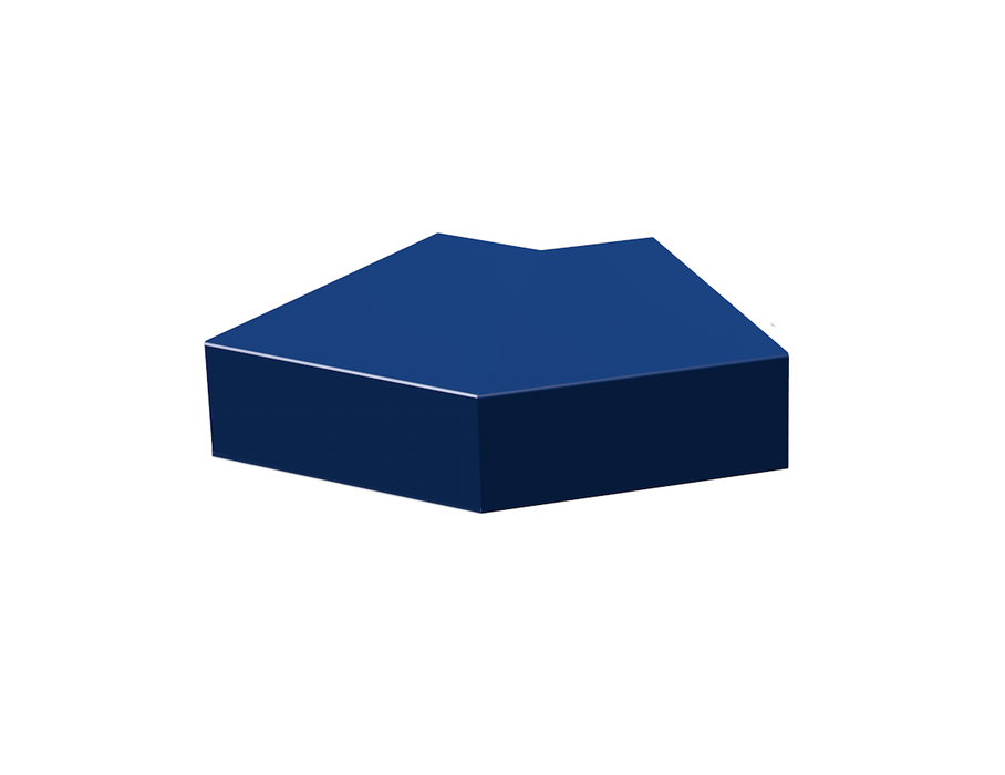 Alumasc Skyline Aluminium Sloping Coping - 135 External Degree Angle - Aluminium Gutters Direct