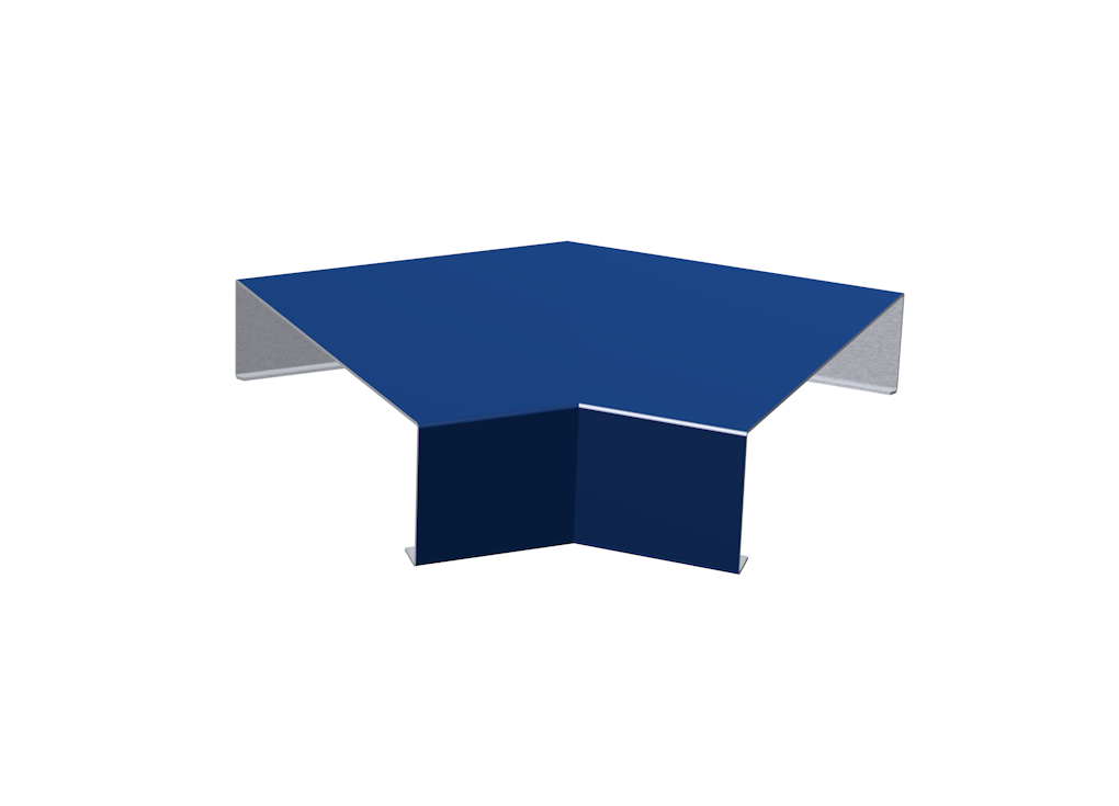 Alumasc Skyline Aluminium Sloping Coping - 135 Internal Degree Angle - Aluminium Gutters Direct
