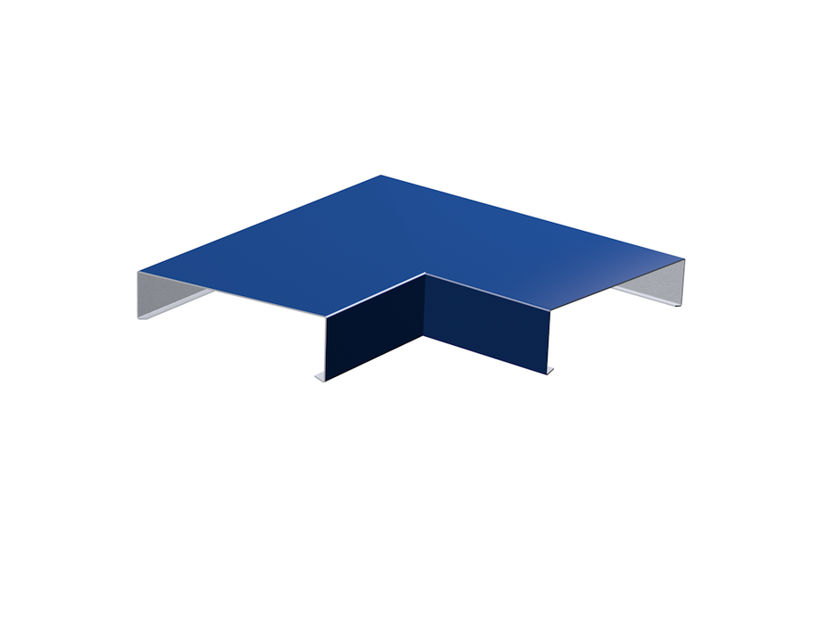 Alumasc Skyline Aluminium Sloping Coping - 90 Internal Degree Angle - Aluminium Gutters Direct